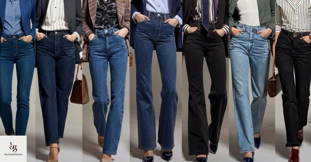 business causal jeans