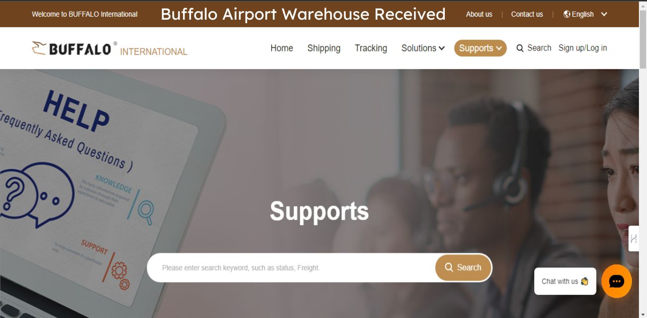Buffalo Airport Warehouse Received: Tracking Guide
