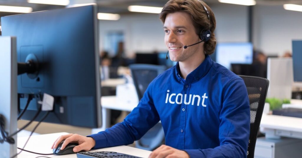 Customer Support חשבונית ירוקה Icount